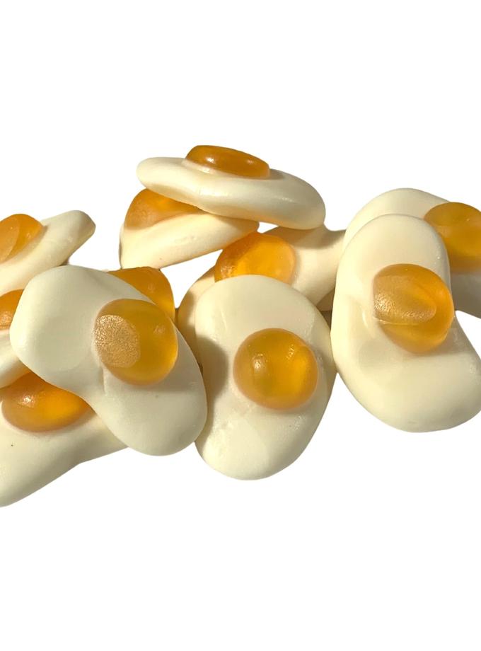 4oz Gummy Fried Eggs (Gluten-Free) Same Day Delivery