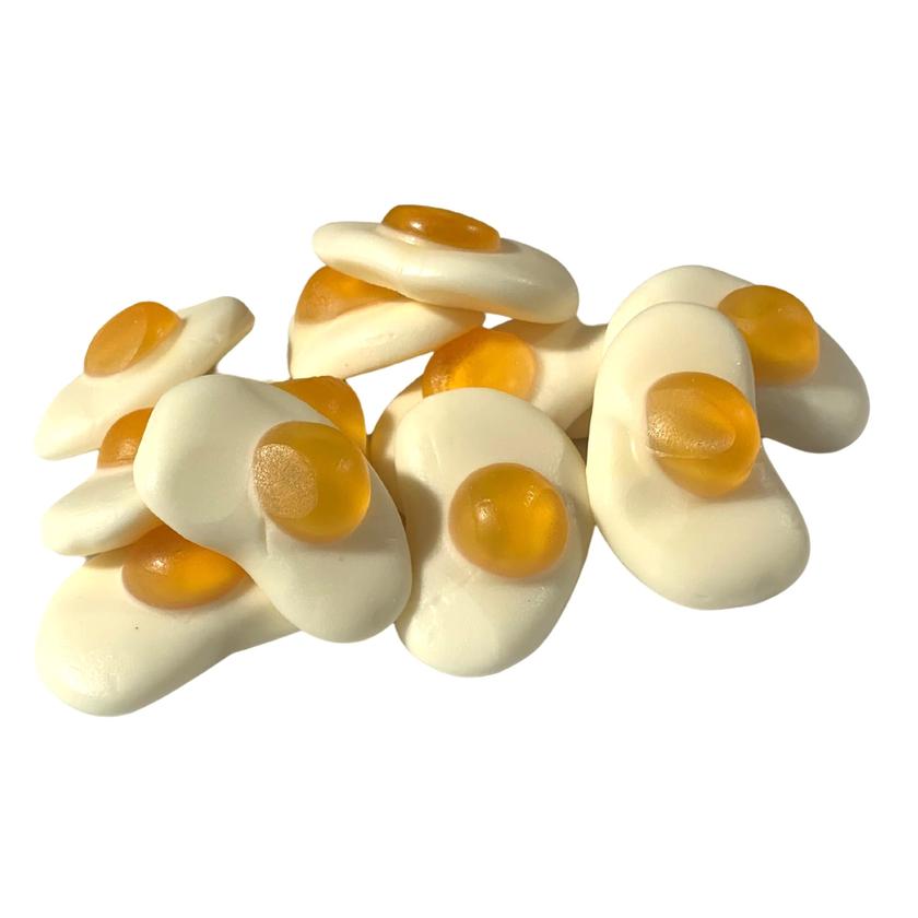 4oz Gummy Fried Eggs (Gluten-Free) Same Day Delivery