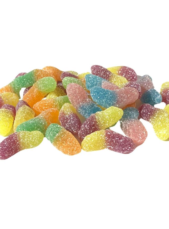 4oz Sour Mini Worms (Gluten-Free, Vegan) On Sale