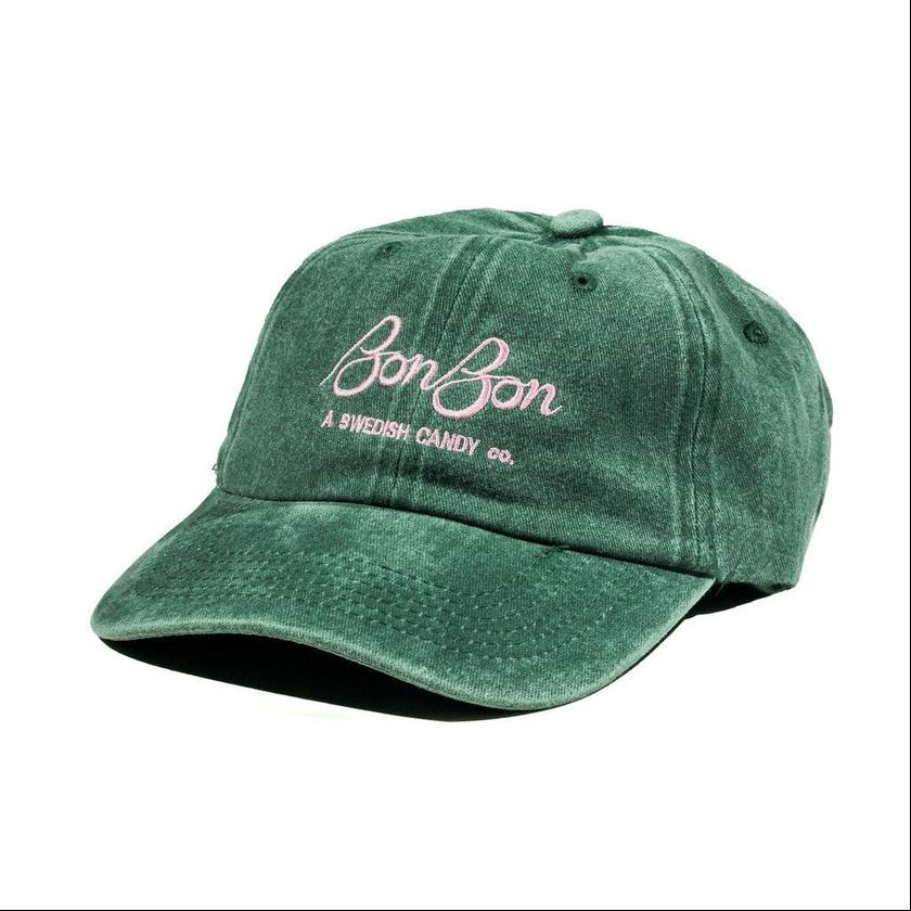 BonBon Dad Hat - Olive and Pink Best Buy