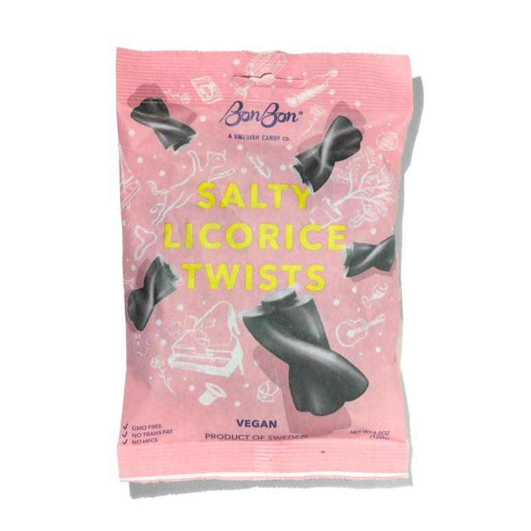 BonBon's Salty Licorice Twists (Vegan) Same Day Delivery