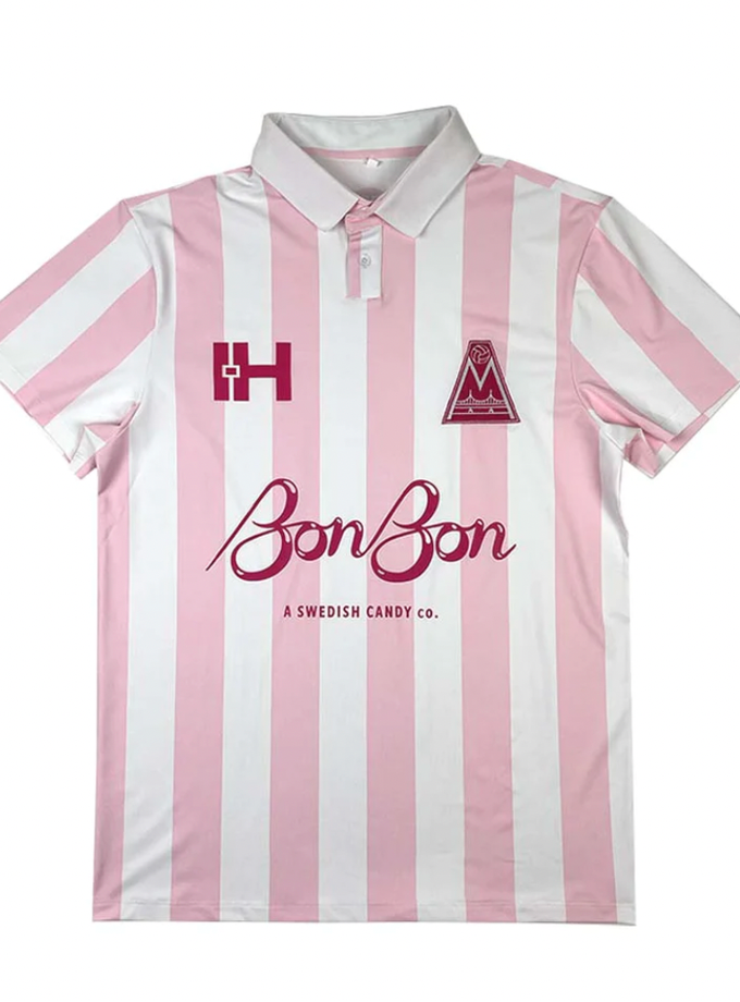 Metro FC x BonBon Jersey in Candy Stripes Best Seller